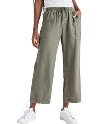 Splendid - Angie Crop Wide Leg Pants - Lyst