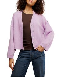 Free People - Cool Of The Night Cardigan - Lyst