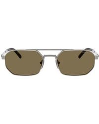Prada - 55Mm Irregular Sunglasses - Lyst