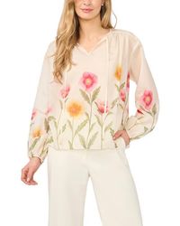 Ted Baker - Rochelle Floral Print Top - Lyst
