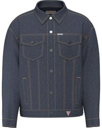 Guess - Oversize Trucker Jacket - Lyst