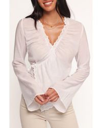 Petal & Pup - Adira Wrap Top - Lyst