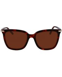 Ferragamo - Prisma 56Mm Modified Butterfly Sunglasses - Lyst