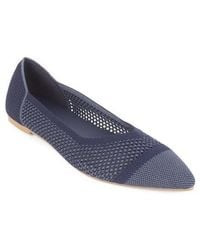 Tahari - Antigua Knit Pointed Toe Flat - Lyst