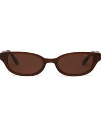 DEZI - Gia Rectangular Gradient Sunglasses - Lyst