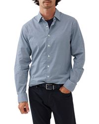 Rodd & Gunn - Tinline River Sport Fit Geo Pattern Button-up Shirt - Lyst
