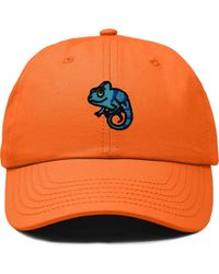 Alix - Chameleon Embroidered Dad Hat - Lyst