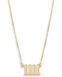 Child Of Wild - Synchronistic 1111 Pendant Necklace - Lyst