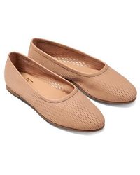 Beek - Swiftlet Perforated Leather Ballet Flat - Lyst