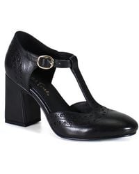 Diba True - Juke Box Leather T Strap Mary Jane Heel - Lyst