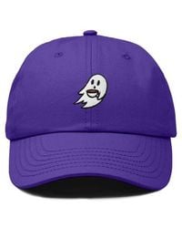 Alix - Coffee Ghost Embroidered Hat - Lyst