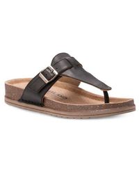 Eastland - Brya Platform Wedge Flip Flop - Lyst