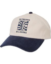 Billabong - Embroidered Cotton Twill Baseball Cap - Lyst