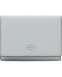 Tory Burch - Robinson Small Pebbled Leather Wallet - Lyst