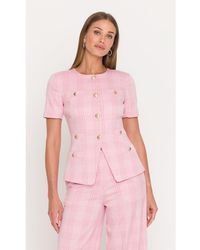 Generation Love - Reyes Windowpane Suiting Jacket - Lyst