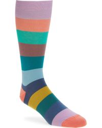 Paul Smith - Jonathan Stripe Dress Socks - Lyst