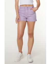 Roxy - Throwback Corduroy Shorts - Lyst