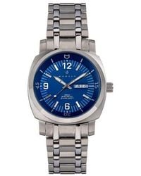 Nautis - Stealth Bracelet Watch W/Day/Date - Lyst