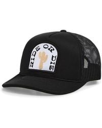 Local Beach - Ride Or Die Patch Snapback Trucker Hat - Lyst