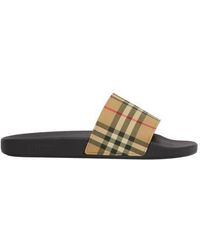 Burberry - Vintage Check Slide - Lyst