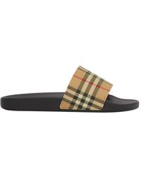 Burberry - Vintage Check Slide - Lyst