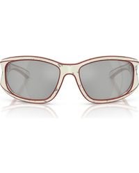 DIESEL - Dl3012U 58Mm Rectangular Sunglasses - Lyst