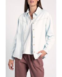 Thread & Supply - Gunnar Denim Shirt Jacket - Lyst