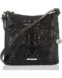 Brahmin - Katie Croc Embossed Leather Crossbody Bag - Lyst