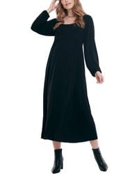 Motherhood Maternity - Long Sleeve Empire Waist Maxi Dress - Lyst