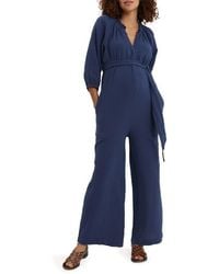 Nom Maternity - Alma Maternity/Nursing Jumpsuit - Lyst