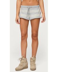Edikted - Bryne Stripe Drawstring Shorts - Lyst