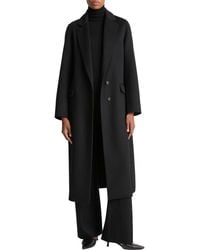 Vince - Classic Wool Blend Coat - Lyst
