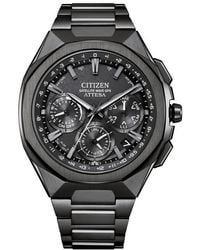 Citizen - Attesa Satellite Wave Gps Eco-Drive Super Titanium Bracelet Watch, 43.2Mm - Lyst