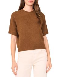 Halogen® - Short Sleeve Sweater - Lyst