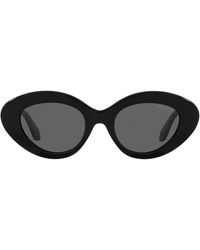 Armani Exchange - 50mm Gradient Small Cat Eye Sunglasses - Lyst