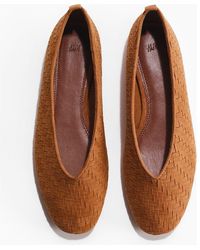 H&M - Braided Ballet Pumps - Lyst