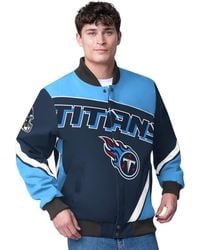 G-III Extreme - Tennessee Titans Maximum Racing Full-Snap Jacket - Lyst