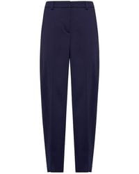 Maison Common - Cotton Wool Barrel Pants - Lyst
