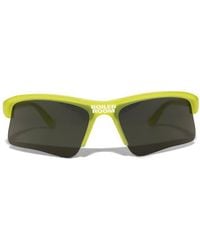 Pleasures - X Akila Active Semi Rimless Rectangular Sunglasses - Lyst