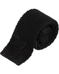 Trafalgar - Zion Knit Silk Solid Colored Necktie - Lyst