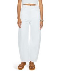 Mother - The Full Pipe High Waist Ankle Barrel Leg Jeans - Lyst