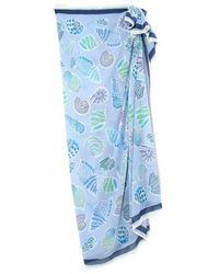Echo - Sea Shells Sarong - Lyst