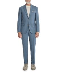Jack Victor - Esprit Solid Stretch Wool Suit - Lyst