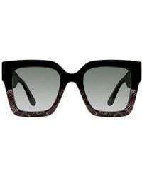 Stuart Weitzman - 51Mm Gradient Square Sunglasses - Lyst