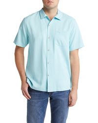 Tommy Bahama - Coastal Breeze Silk Blend Button-up Shirt - Lyst
