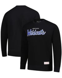 Mitchell & Ness - Kentucky Wildcats Elite Script Pullover Sweatshirt - Lyst