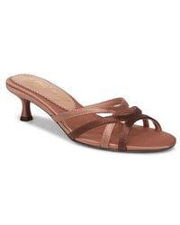 Sam Edelman - Camille Kitten Heel Sandal - Lyst