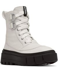 Sorel - Caribou X Waterproof Leather Lace-Up Boot - Lyst