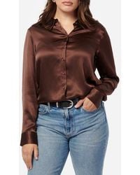 Cami NYC - Crosby Silk Charmeuse Button-Up Shirt - Lyst