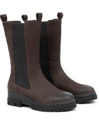 Celtic & Co. - Chunky Tall Chelsea Boots - Lyst